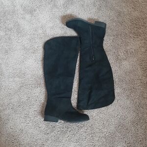 Chic Black Over-the-Knee Women's Boots